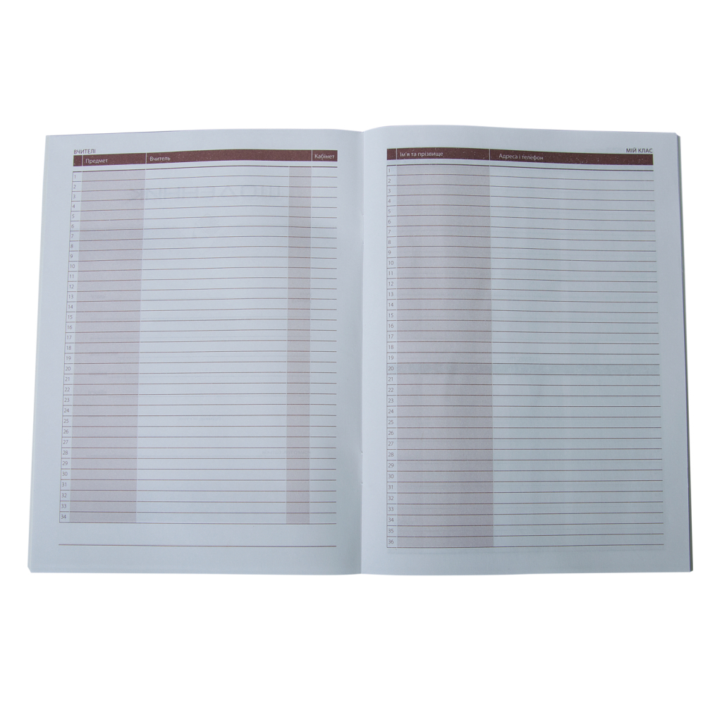 Щоденник шкільний ZiBi CUTE А5 м'яка обкладинка 40 аркушів (ZB.13115)