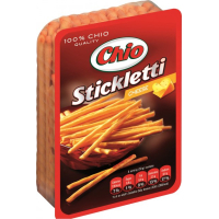 Соломка Chio Stickletti солона зі смаком сиру 80 г (4000522009532)