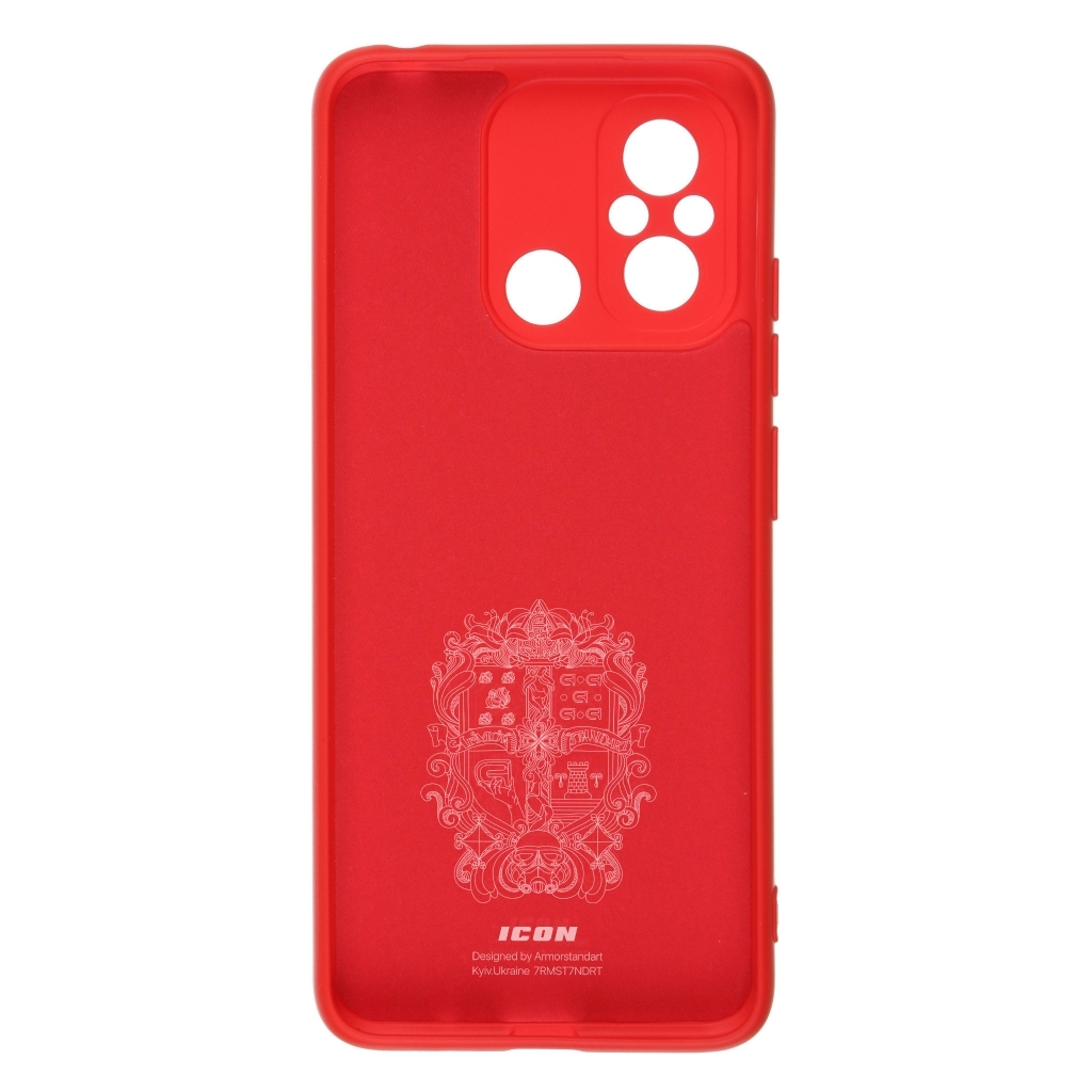 Чохол до мобільного телефона Armorstandart ICON Case Xiaomi Redmi 12С/11A Camera cover Red (ARM65966) Чохол до мобільного телефона Armorstandart ICON Case Xiaomi Redmi 12С/11A Camera cover Red (ARM65966)