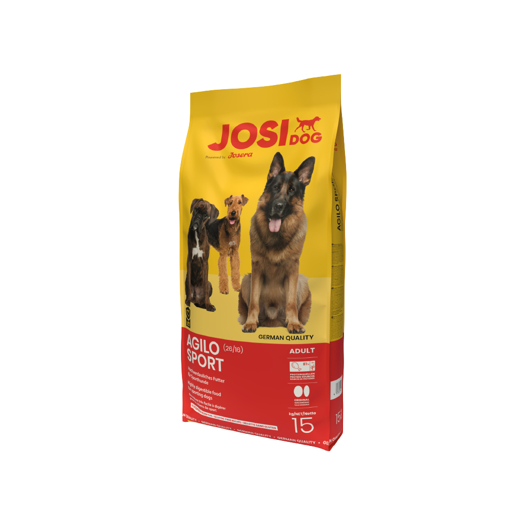 Сухий корм для собак Josera JosiDog Agilo Sport Adult 15 кг (4032254770657)