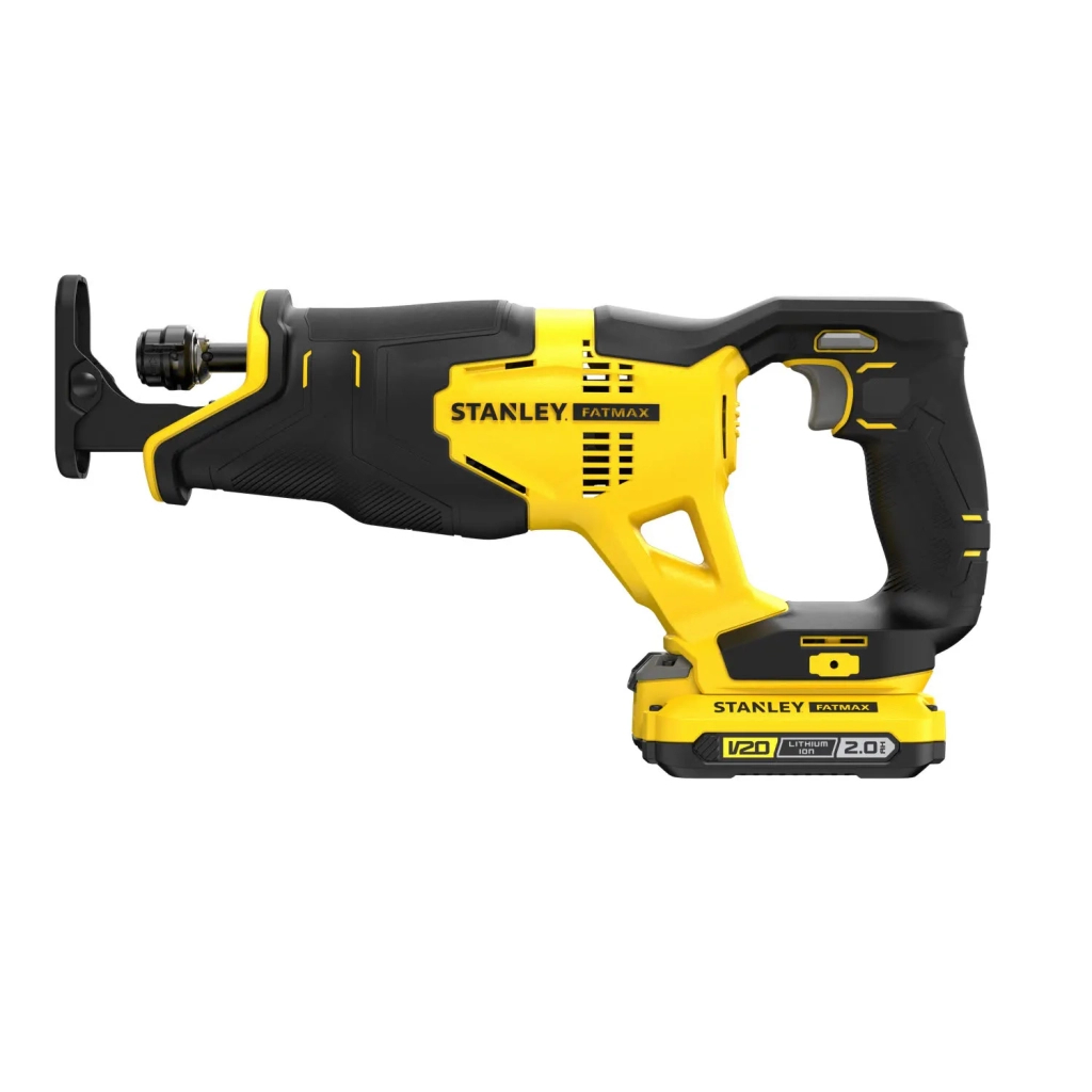 Шабельна пила Stanley FatMax,18V(V20)Li-Ion, 2x2Ah, 3.000 хід/хв, 4,85кг (SFMCS300D2K) Шабельна пила Stanley FatMax,18V(V20)Li-Ion, 2x2Ah, 3.000 хід/хв, 4,85кг (SFMCS300D2K)