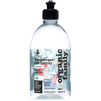 Purenn Organic Family Winter Fairytale Sensitive hand dishwashing liquid unscented with Apple and Green Tea 500 ml (4751024881392)