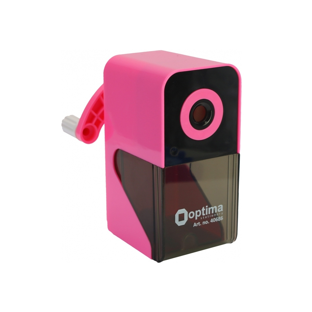 Точилка Optima Механічна для олівця з автоматичною подачею, рожева (O40686) Точилка Optima Механічна для олівця з автоматичною подачею, рожева (O40686)