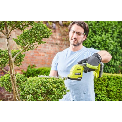 Кущоріз Ryobi RY18GSA-0 з насадкою, 18В ONE+,лезо 20см, (без АКБ та ЗП) (5133005764)