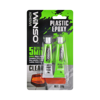 Автомобільний клей WINSO епоксидний двокомпонентний Plastic Epoxy 20g (300400)