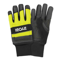 Protective gloves Ryobi RAC258L, for working with a chain saw, moisture protection, size L (5132005711)