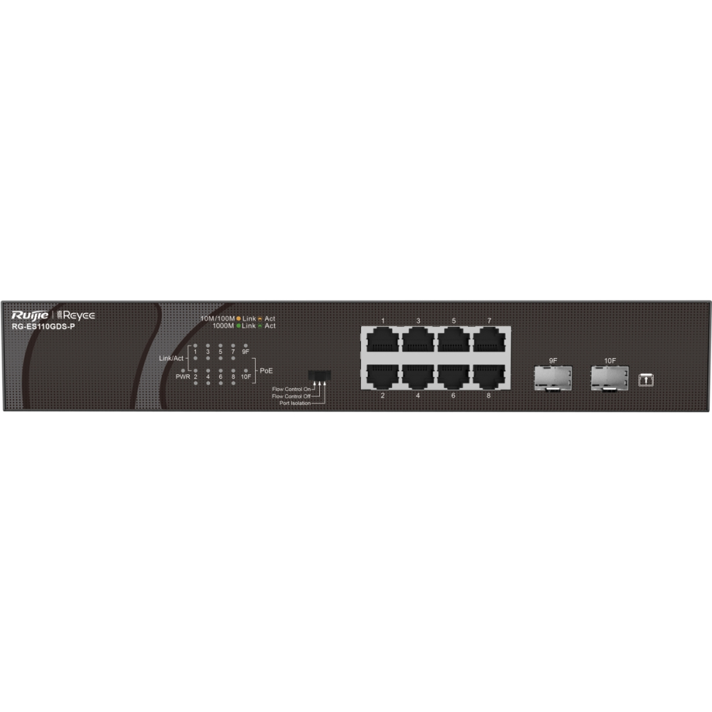 Комутатор мережевий Ruijie Networks RG-ES110GDS-P