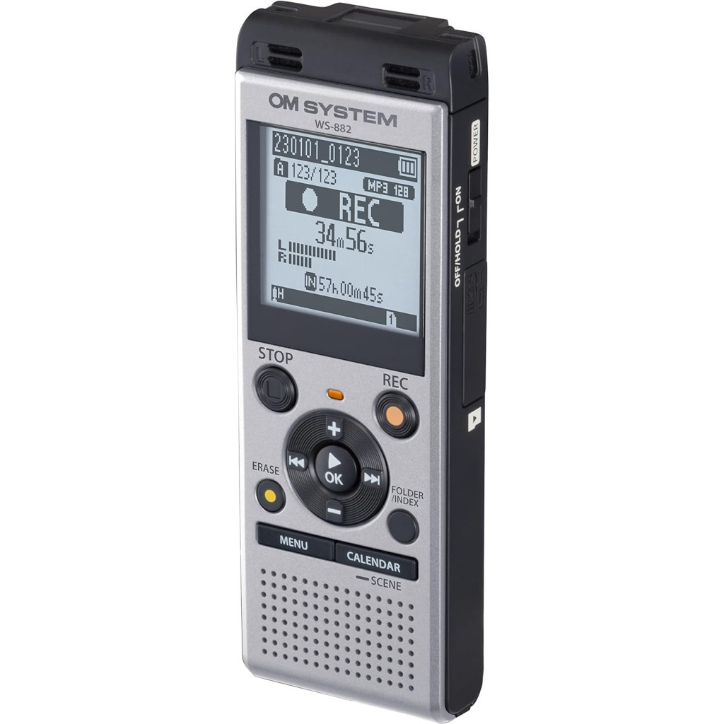 Цифровий диктофон Olympus OM SYSTEM WS-882 Silver (4GB) (V420330SE000)