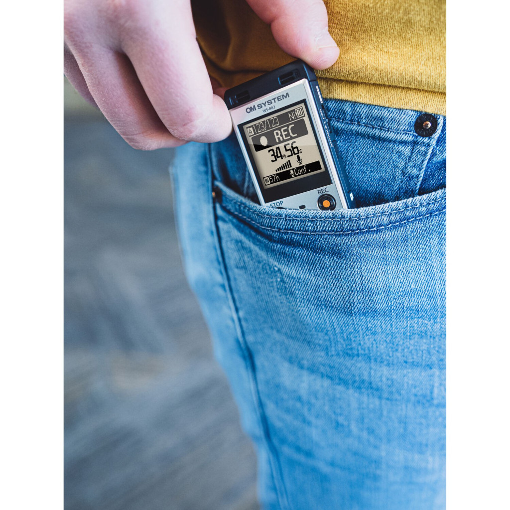 Цифровий диктофон Olympus OM SYSTEM WS-882 Silver (4GB) (V420330SE000)