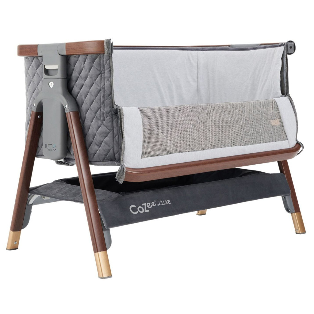 Ліжечко Tutti Bambini CoZee Luxe dark gray (211208/6506) Ліжечко Tutti Bambini CoZee Luxe dark gray (211208/6506)