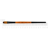 Brush for drawing Rosa Synthetic oval, FLAME 1368FR, No. 4 (4823098534723)