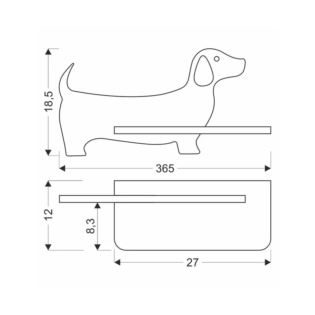 Світильник Candellux Dog (21-00989)