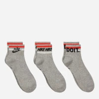 Socks Nike U NK NSW EVERYDAY ESSENTIAL AN 3PR DA2612-050 34-38 3 pairs Gray (194958590932)