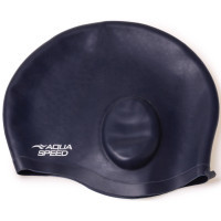 Шапка для плавання Aqua Speed Ear Cap Comfort 9895 289-22 темно-синій OSFM (5908217698957)