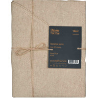 ARDESTO Oliver tablecloth, 100% cotton, chocolate round 136 cm (ART10OR)