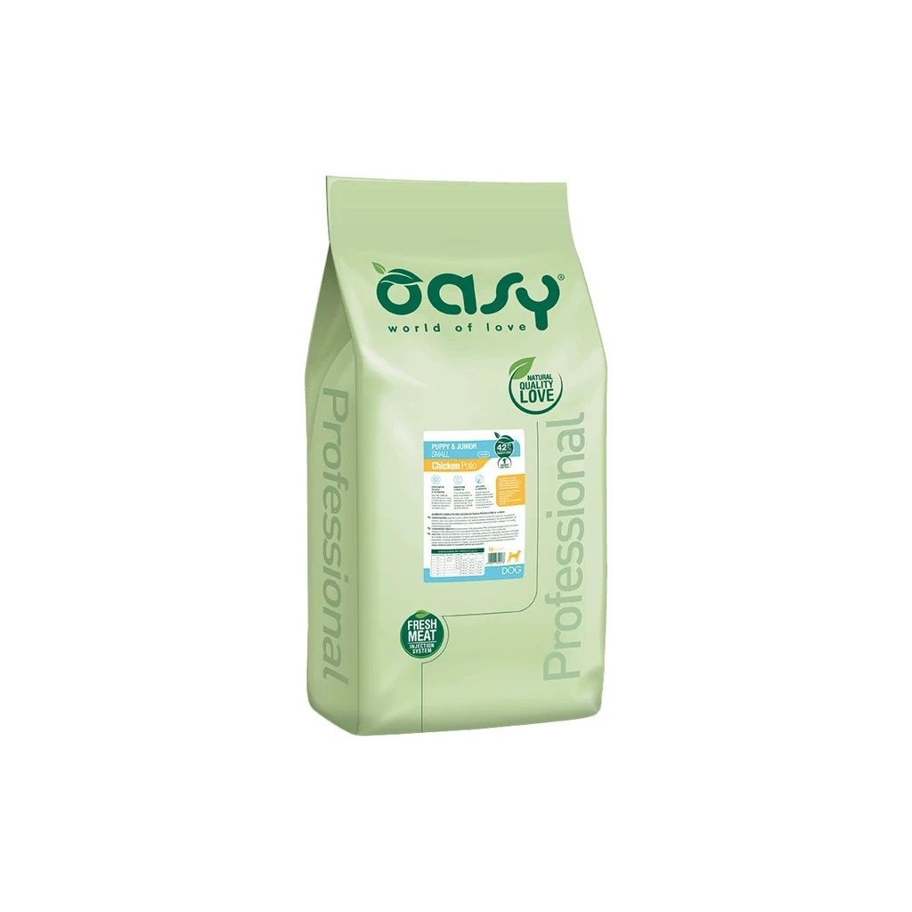 Сухий корм для собак OASY LIFESTAGE Puppy & Junior Small 18 кг (8053017349176)