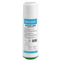 Картридж для фільтра глечика Ecosoft Картридж з сумішшю EcomixD531 Ecosoft 2.5х10", видаляє жорсткість, (CRV2510ECO)