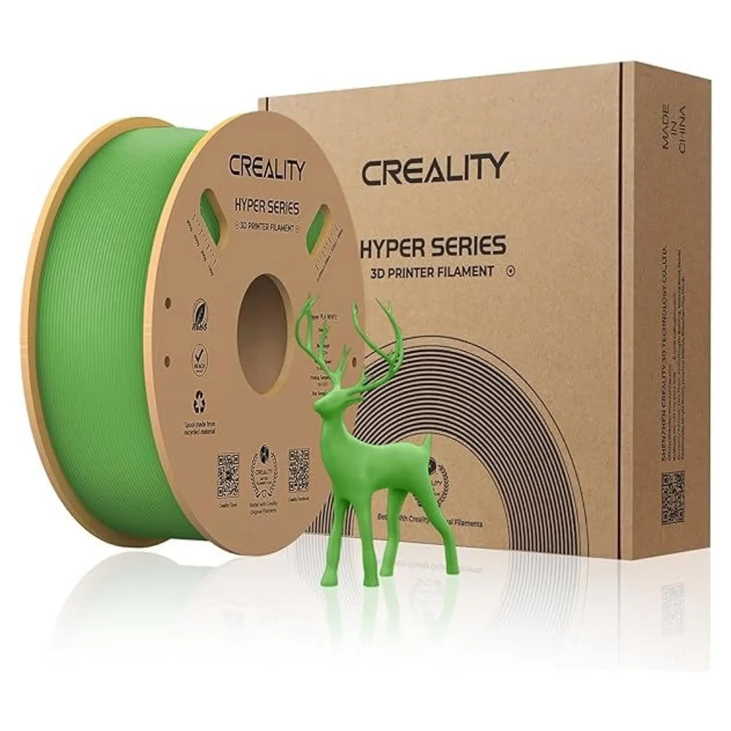 Пластик для 3D-принтера Creality PLA Hyper 1кг, 1.75мм, green (3301010380) Пластик для 3D-принтера Creality PLA Hyper 1кг, 1.75мм, green (3301010380)