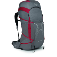 Travel backpack Osprey Eja Pro 55 dale grey/poinsettia red WM/L (009.3576)
