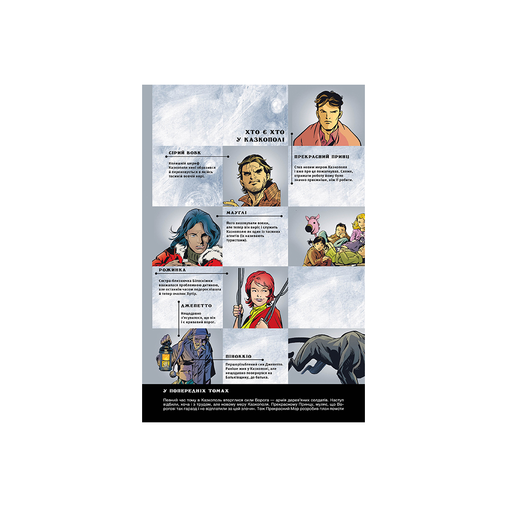 Комікс Казки. Книга 8: Вовки - Білл Віллінґем Видавництво РМ (9786178373214)