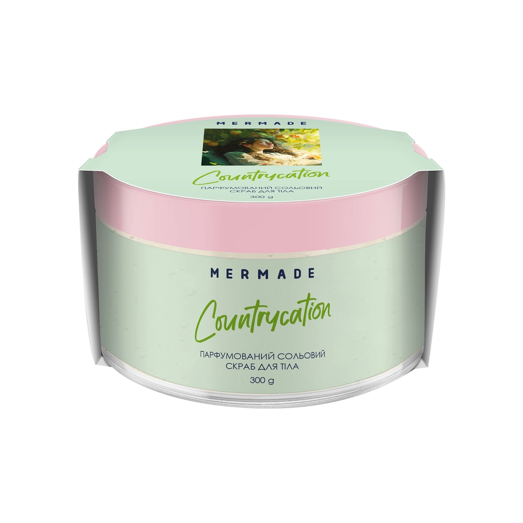 Скраб для тіла Mermade Countrycation Парфумований сольовий 300 г (4823122900937)