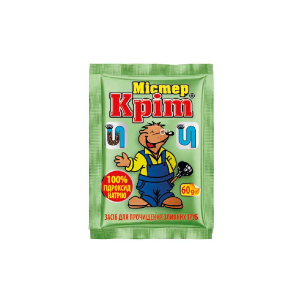 Засіб для прочищення труб Sama Містер Кріт 60 г (4820270630228) Засіб для прочищення труб Sama Містер Кріт 60 г (4820270630228)