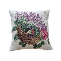 Pillowcase Provence decorative Lavender basket 45x45 (026059)