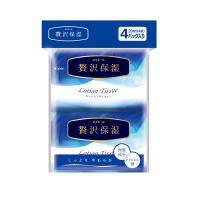 Cosmetic wipes Elleair Premium Lotion Extra soothing 4 x 14 pcs. (4902011714425)