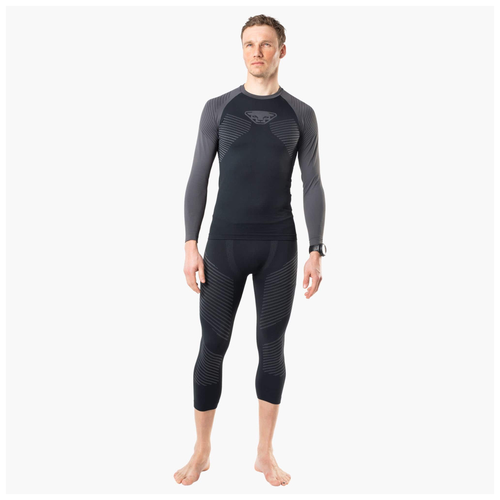Термокофта Dynafit Speed Dryarn Mns L/S Tee 71056 0731 - 46/S - чорний (016.002.0713)