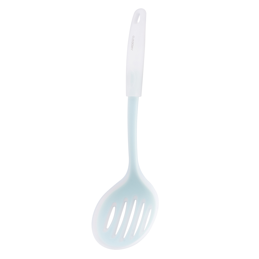 Шумовка Ardesto Fresh, 31.8см, силікон, пластик, блакитний (AR1609B)