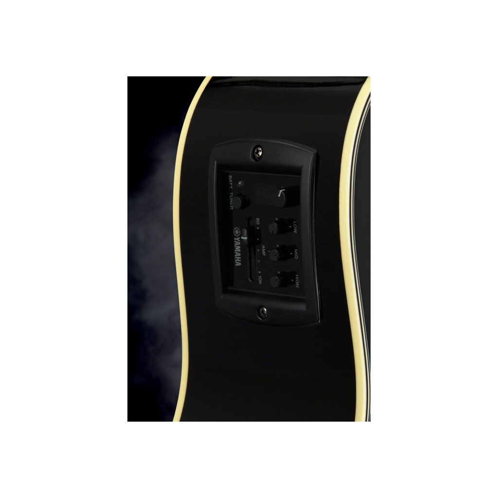 Гітара електроакустична Yamaha FGX820C Black