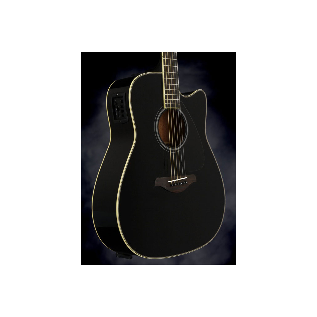 Гітара електроакустична Yamaha FGX820C Black
