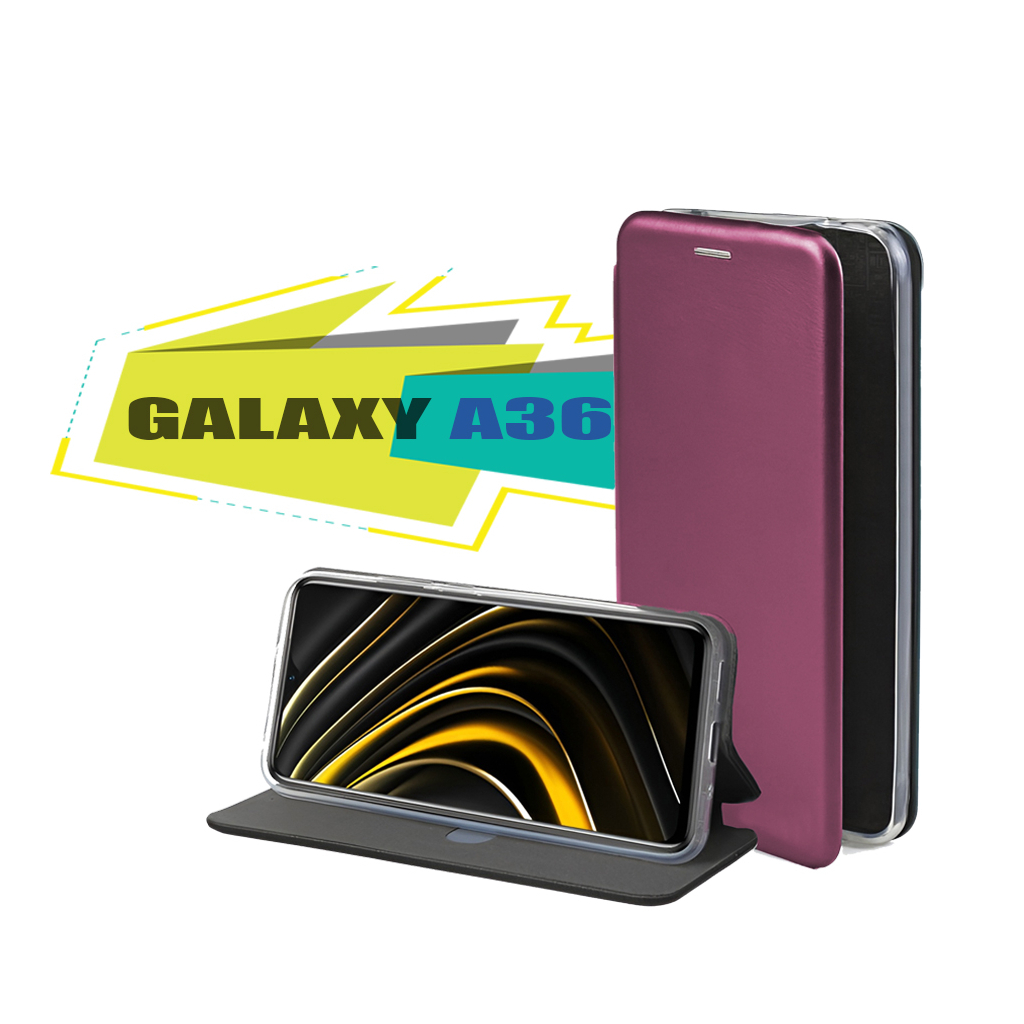 Чохол до мобільного телефона BeCover Exclusive Samsung Galaxy A36 SM-A366 Red Wine (713029)