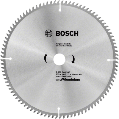Диск пильний Bosch пиляльний Eco for Aluminium 305x30-96T (2.608.644.396)