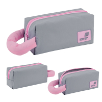 Pencil case Kite 2703-2 gray-pink (K25-2703-2)