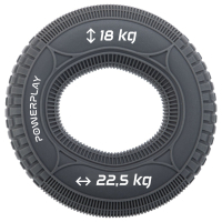 Еспандер PowerPlay PP-4330 Hand Grip Loops Medium 18-22,5 кг Сірий (PP_4330_Grey_(18-22.5kg))