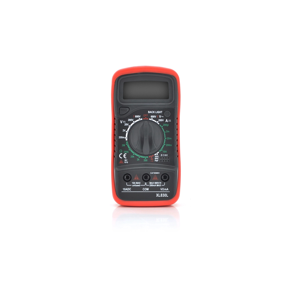 Цифровий мультиметр ANENG XL-830L, V, A, R, C, функція hFE (XL-830L)