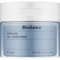Патчі для обличчя Biodance Cera-Nol Gel Toner Pads 60 шт. (8809937361206)