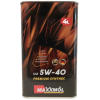 Motor oil Maxxmol Premium Synthec 5W-40 4 l