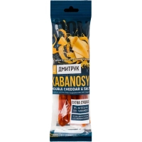 Meat snacks Dmytruk Kabanosy Cheddar & Salt 80 g (4820247141788)