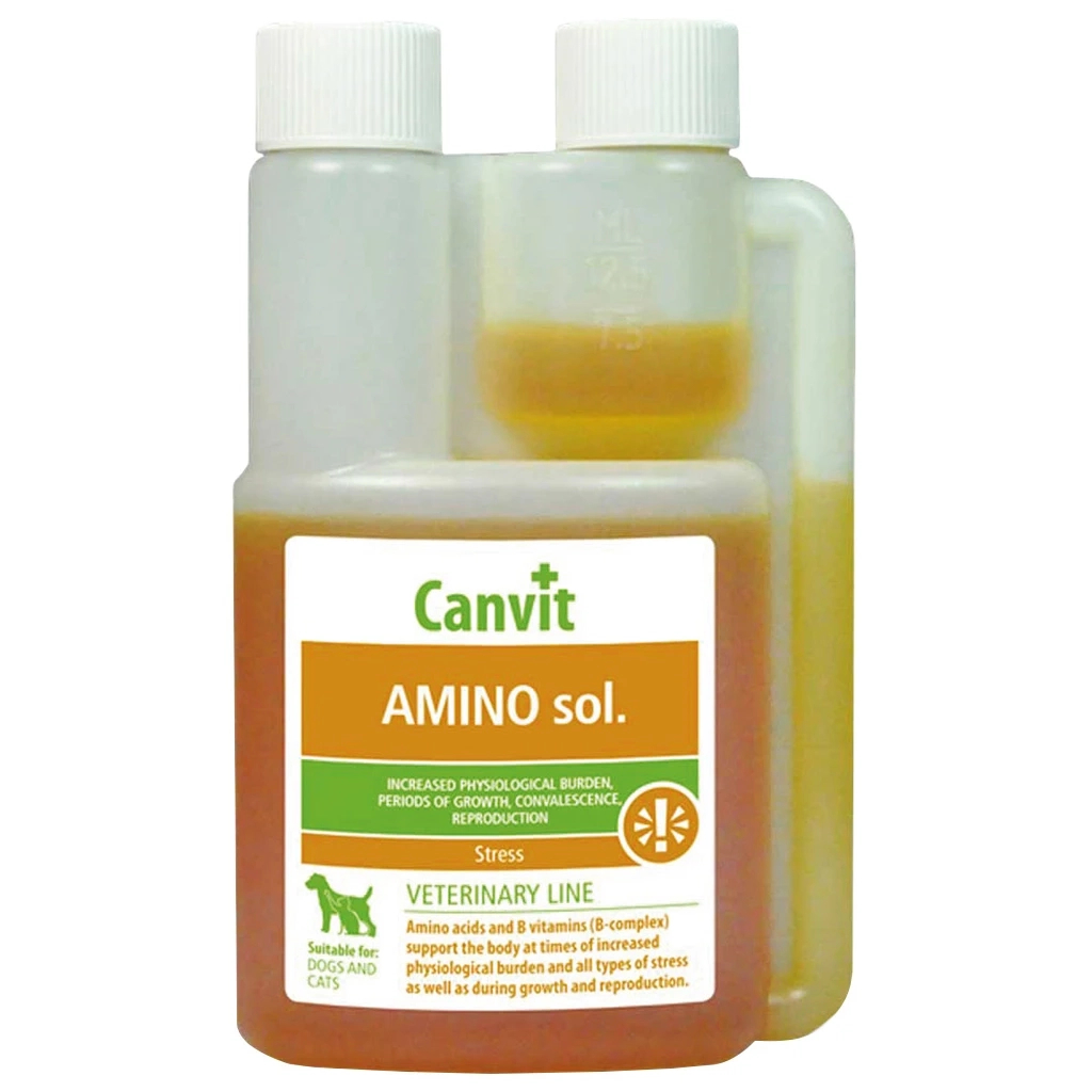 Вітаміни для собак Canvit Аміносол рідка форма 250 мл (8594005572003)