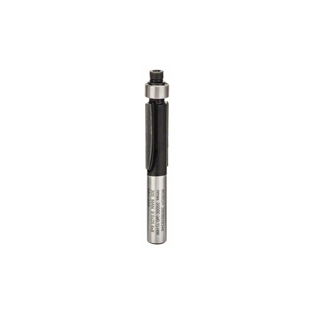 Фреза Bosch Professional для вибірки врівень, Std, S8, D9.5, L25.4 (2.608.628.346)