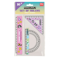 Yes ruler Minecraft.Spring set, ruler 15 cm (3 items) (370689)