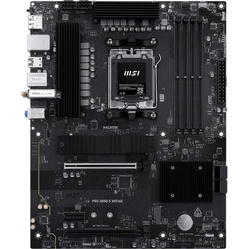 Материнська плата MSI PRO B850-S WIFI6E