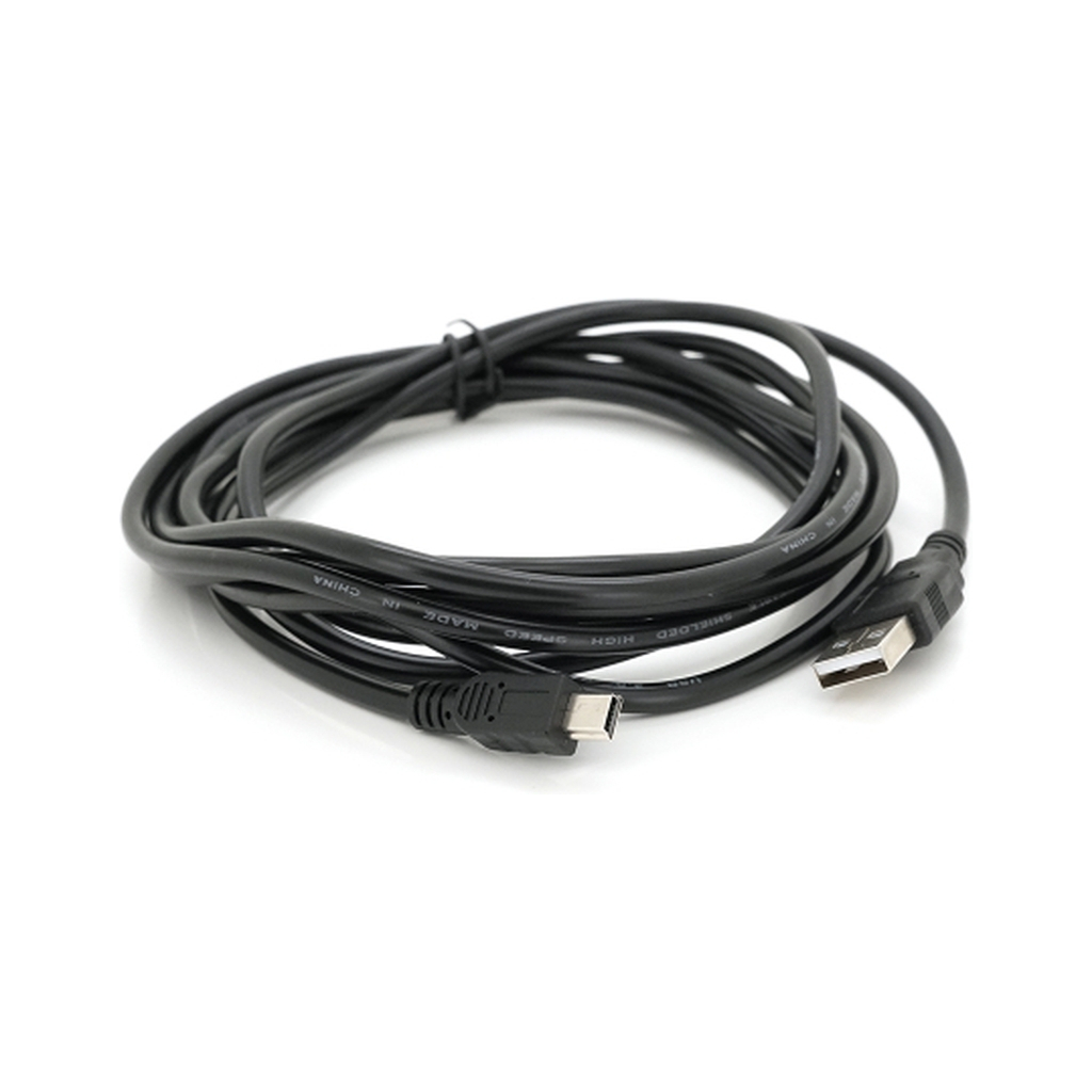 Дата кабель USB 2.0 AM to Mini 5P 3.0m black Voltronic (YT-C/AM-3MnB/5446) Дата кабель USB 2.0 AM to Mini 5P 3.0m black Voltronic (YT-C/AM-3MnB/5446)