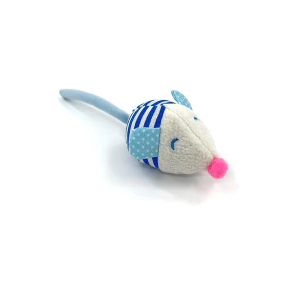 Іграшка для котів Hippie Pet Мишка середня синя 9 см (HIPCT2304059M) Іграшка для котів Hippie Pet Мишка середня синя 9 см (HIPCT2304059M)