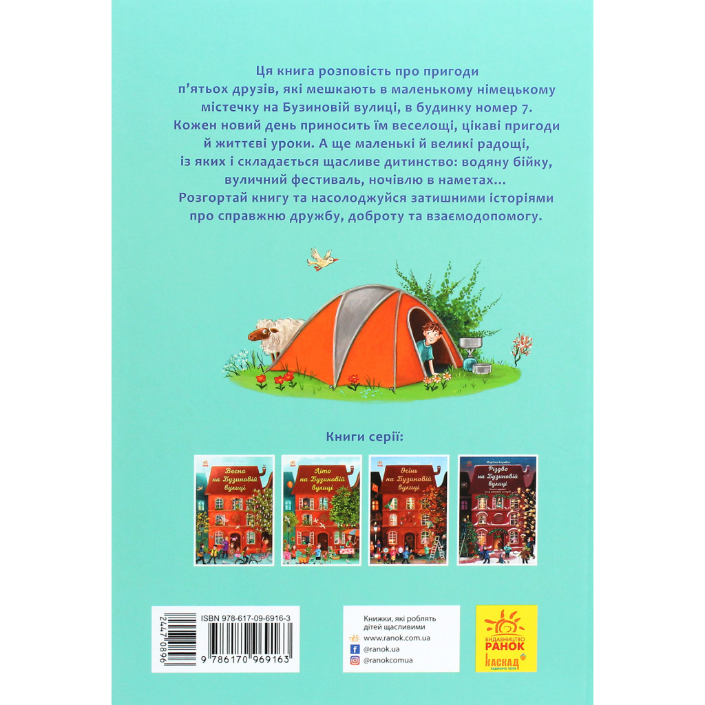 Книга Літо на Бузиновій вулиці - Мартіна Баумбах Ранок (9786170969163)