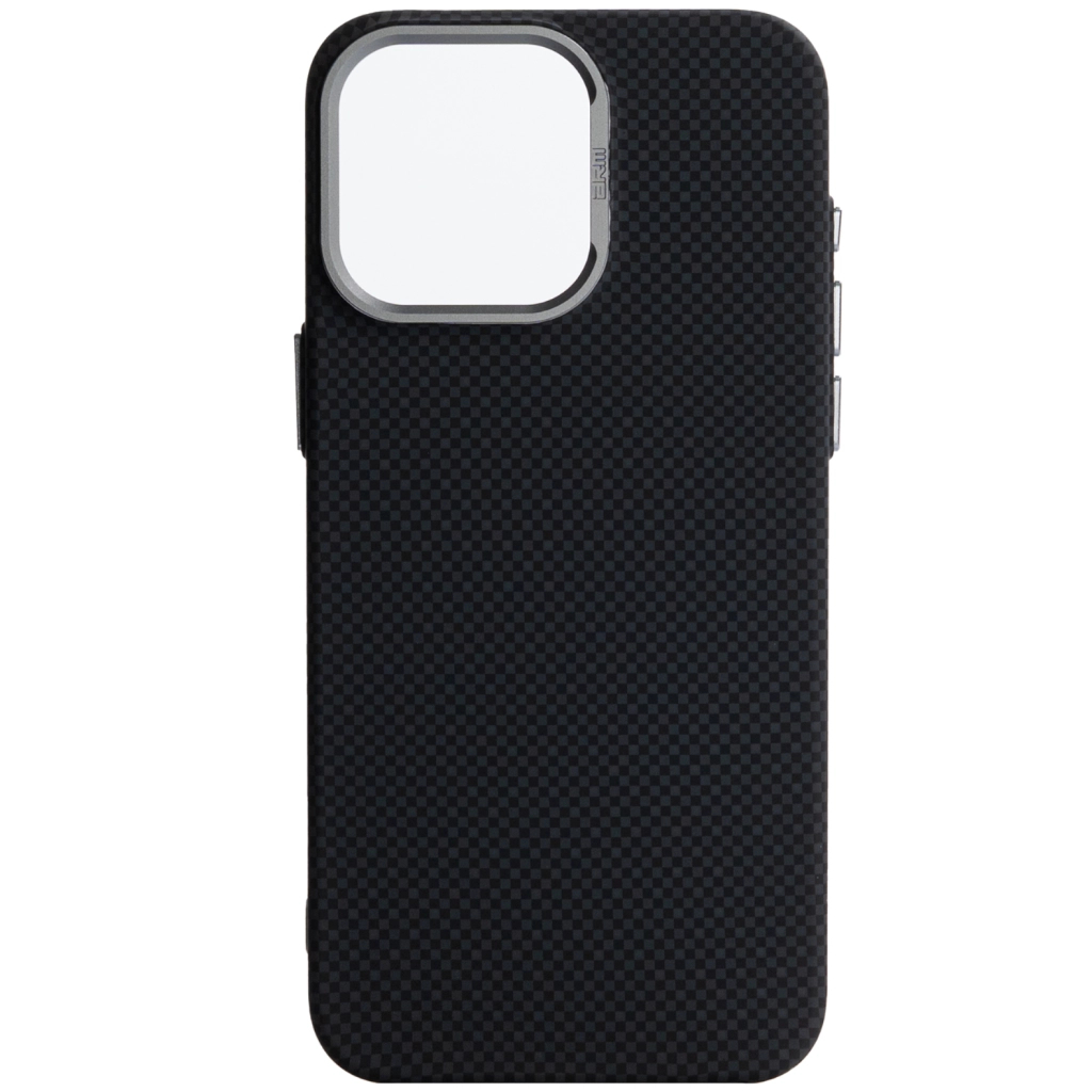 Чохол до мобільного телефона Armorstandart LikeCarbon2 MagCase Apple iPhone 16 Pro Max Kevlar Black (ARM88382)