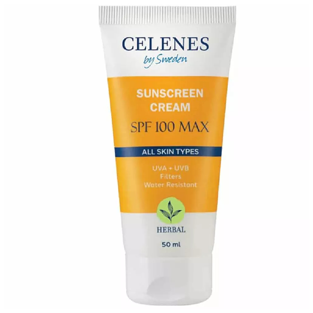 Засіб від засмаги Celenes Herbal Sunscreen Cream Spf 100 Max 50 мл (7350104248260)