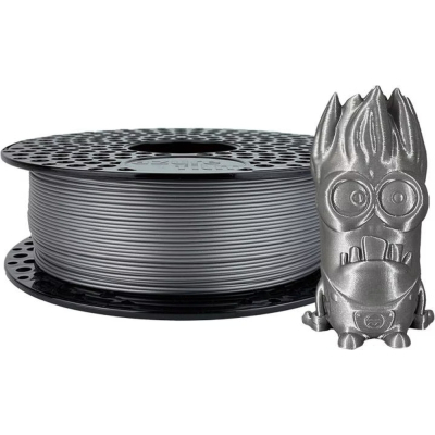 Пластик для 3D-принтера AzureFilm PLA SILK 1,75mm 1kg Silver (FL171-9007)